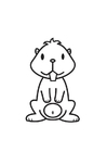 paginas-para-colorir hamster