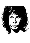 P�ginas para colorir Jim Morrison