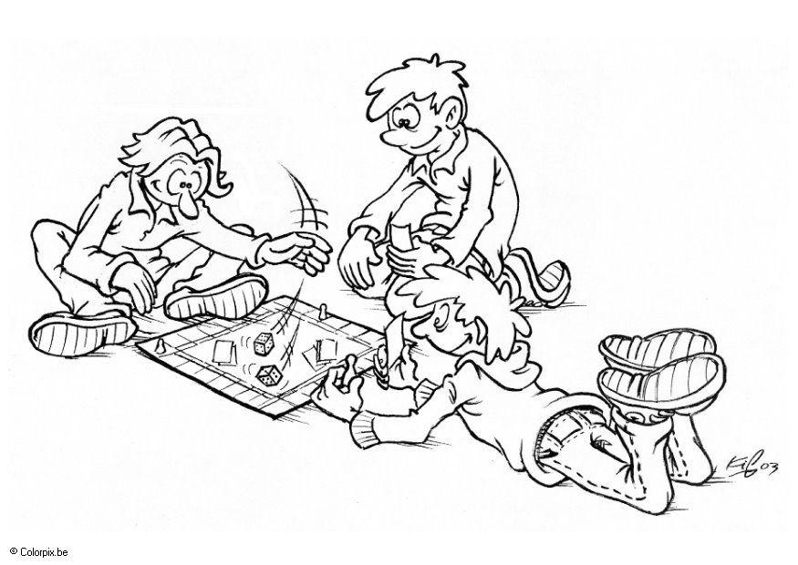 Desenho Para Colorir tabuleiro de xadrez - Imagens Grátis Para Imprimir -  img 29415