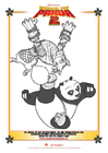 P�ginas para colorir Kung Fu Panda 2 