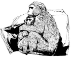 Desenho Para Colorir macaco - Imagens Grátis Para Imprimir - img 17689