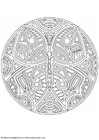 mandala de borboleta 