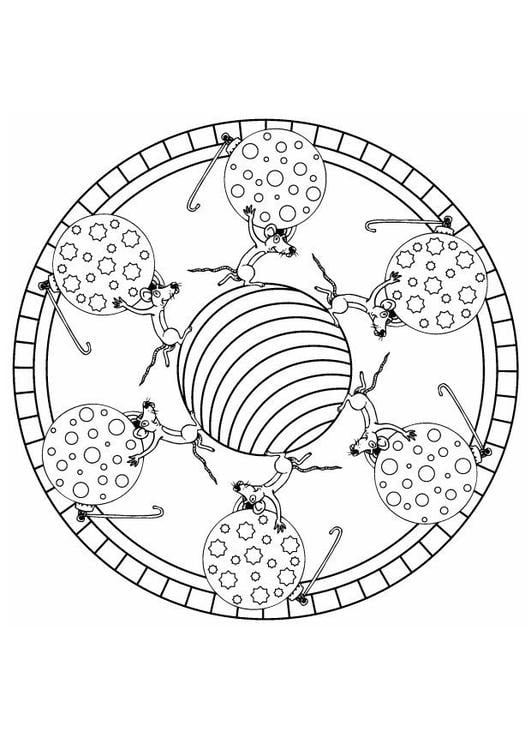 mandala de Natal