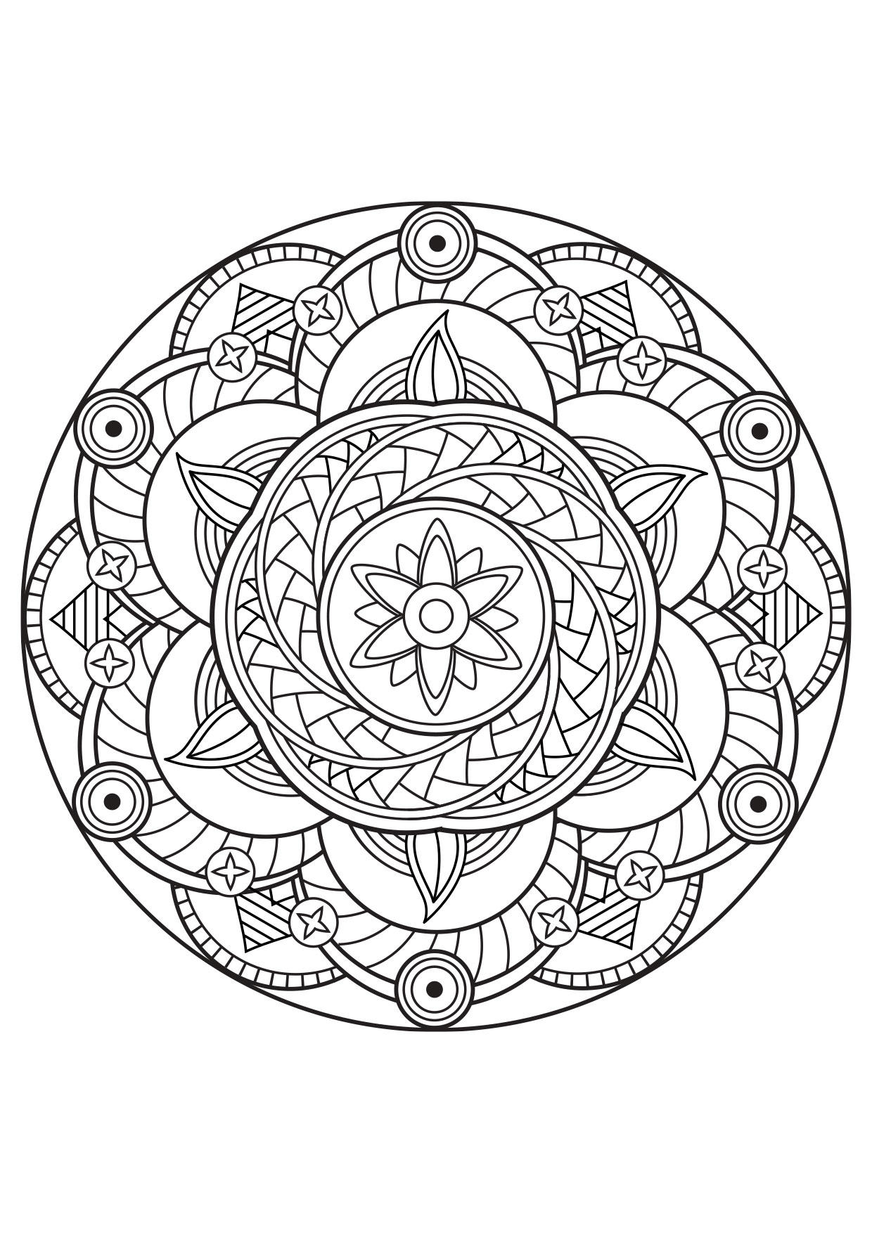 Como fazer download de Mandalas para colorir?