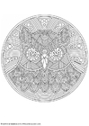 paginas-para-colorir mandala-1802j
