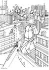P�ginas para colorir manga - transformers 