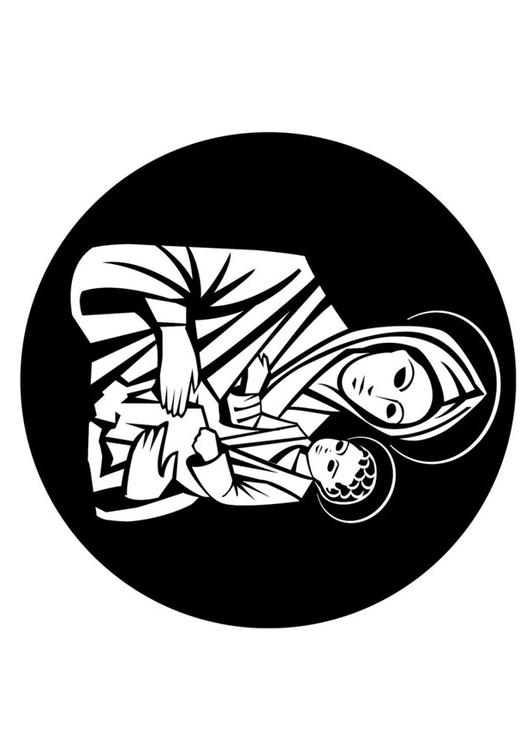 Maria e Jesus 
