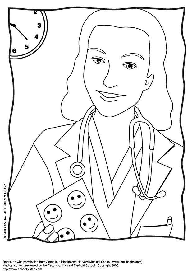 Desenho Para Colorir médica - Imagens Grátis Para Imprimir - img 12127