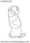 menina muçulmana 