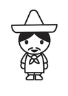 paginas-para-colorir mexicano