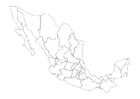 Página para colorir MÃ©xico