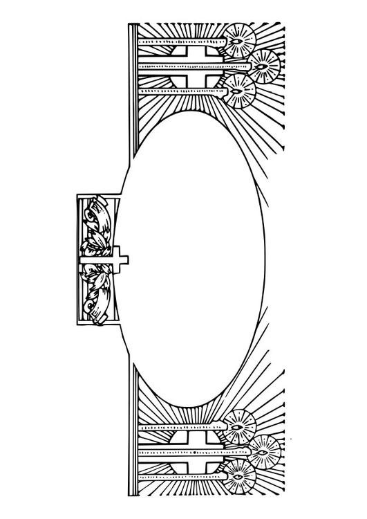 moldura religiosa