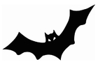 P�ginas para colorir morcego
