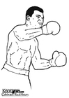 P�ginas para colorir Muhammad Ali