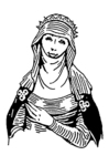paginas-para-colorir mulher berbere