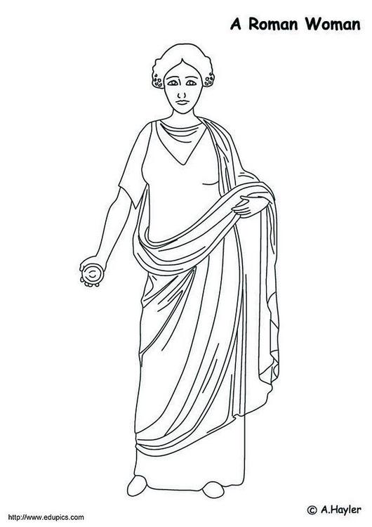 mulher romana