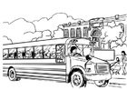 P�ginas para colorir ônibus escolar