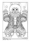 paginas-para-colorir palhaço