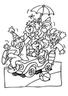 paginas-para-colorir palhaços
