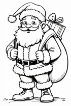 Papai Noel na estrada