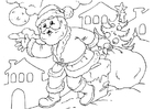 P�ginas para colorir Papai Noel