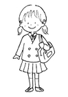 para a escola