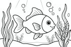 peixes na água