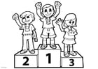 Desenhos de jogos olimpicos para colorir