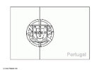 P�ginas para colorir Portugal