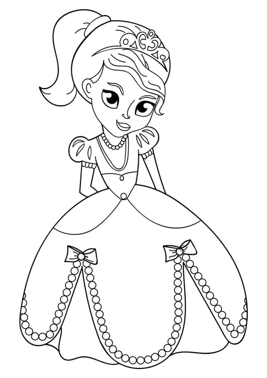 Princesas Archives - Desenhos para pintar e colorir