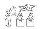 P�ginas para colorir quiz