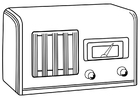 paginas-para-colorir radio desligado