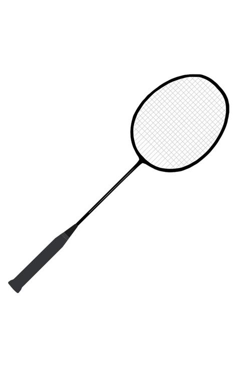 raquete de badminton 
