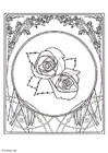 paginas-para-colorir rosas