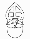 rosto de São Nicolau