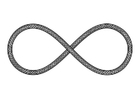 paginas-para-colorir símbolo - infinito
