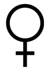símbolo feminino 