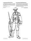 P�ginas para colorir soldado na Primeira Guerra Mundial