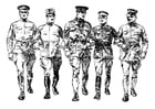 P�ginas para colorir soldados da primeira guerra mundial