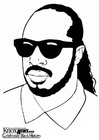 paginas-para-colorir Stevie Wonder