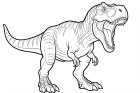 T-Rex rugindo