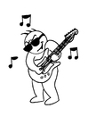 tocar guitarra