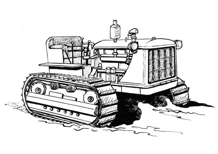 Desenho e Imagem Trator Agricultor para Colorir e Imprimir Grátis para  Adultos e Crianças 