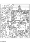 paginas-para-colorir Vermeer
