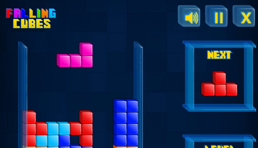 Blocos caindo